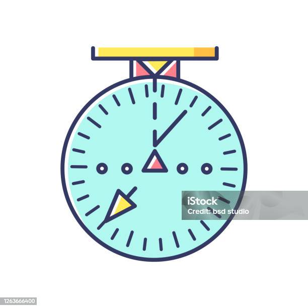Temperature Gauge Used In Cooking Grill With The Equipment Stock  Illustration - Download Image Now - iStock