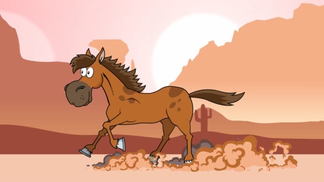 800 Horses Running Cartoon Stock Videos and Royalty-Free Footage - iStock