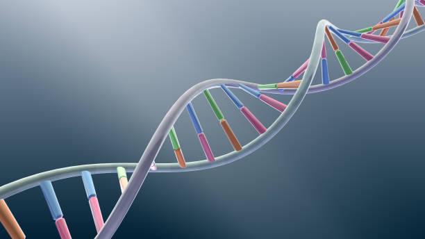 istock DNA Strand Helix Genome Medical Science 3D illustration background 1263674170