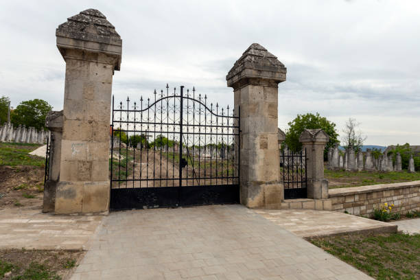 istock Old cemetery in Zsambek, Hungary 1263681546