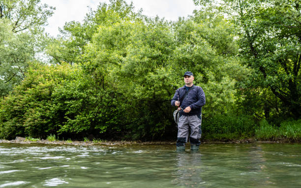 istock Fishermen by the river stock photo 1263685042