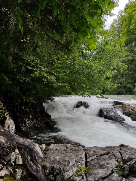 istock Beautiful waterfall at Berchtesgaden National Park, Germany, Bavaria 1263687975