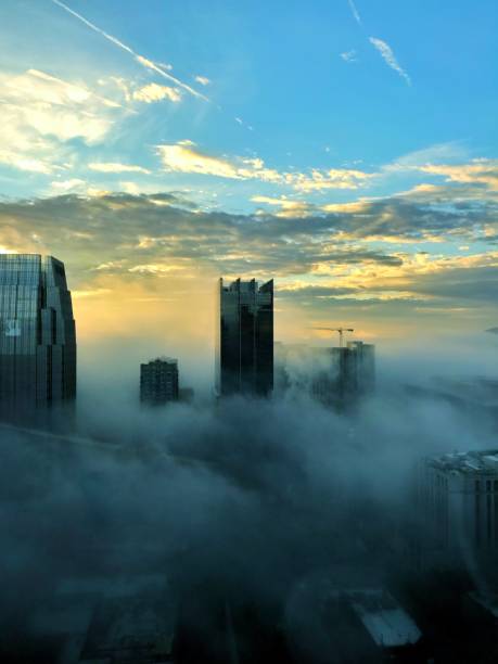 istock Downtown Nashville in Fog 1263690903
