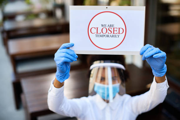 istock We are closed temporarily! 1263693085