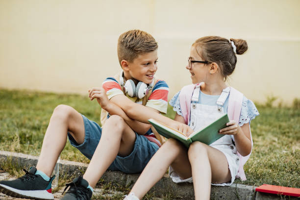 istock Children are learning together after school 1263701227