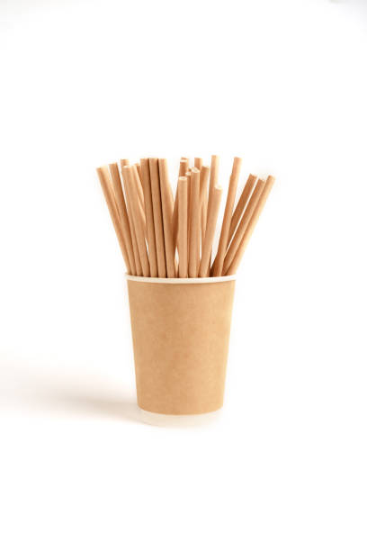 istock Zero waste coffee paper cup on the white background. 1263707008