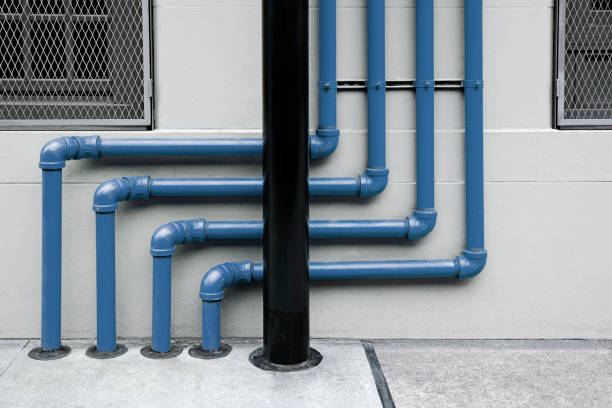 istock colorful of pipes under the modern building 1263709862