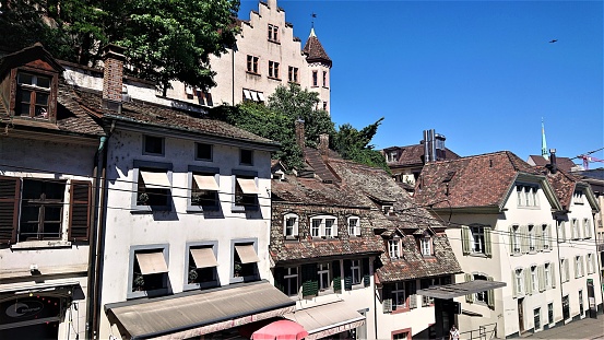 church with bridge in erfurt, east germany