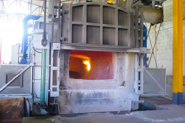 industrial oven in factory