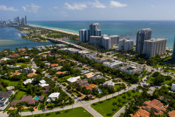 istock Luxury neighborhoods Miami Beach Bal Harbour FL 1263740067