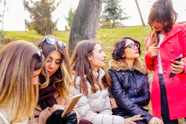 istock happy girlfriends spending time in the city 1263752947