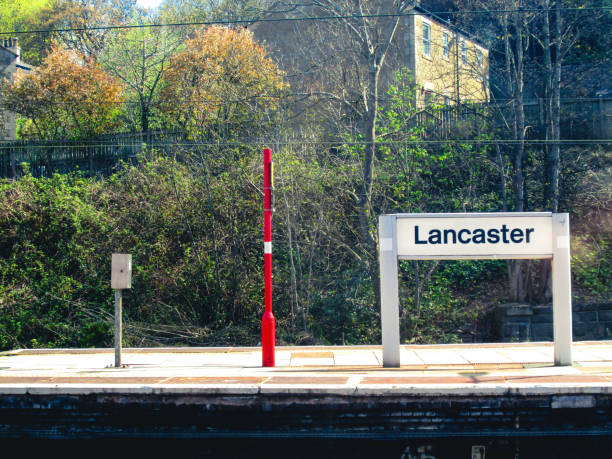 Lancaster Lancaster Railway Station in Lancaster, England, UK lancaster lancashire stock pictures, royalty-free photos & images