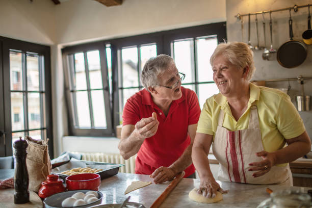 istock Preparing fresh pastries at home 1263767922