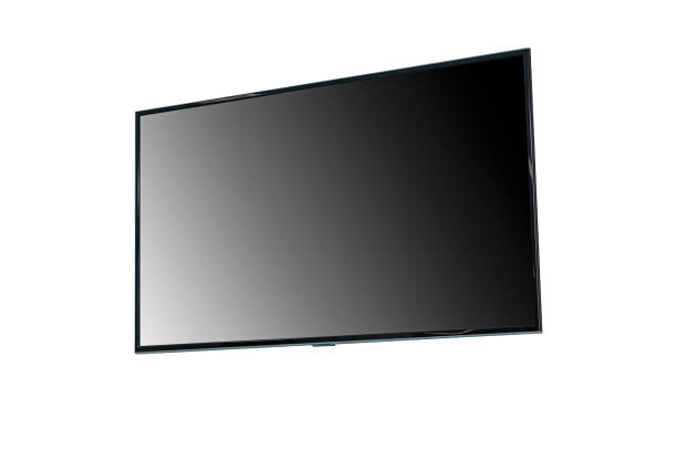 istock television screen or TV modern blank screen lcd for background 1263768564