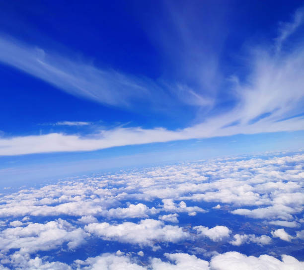 istock clouds and sky from the aircraft 1263777185