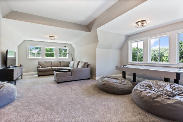 Amazing second floor recreation and game room