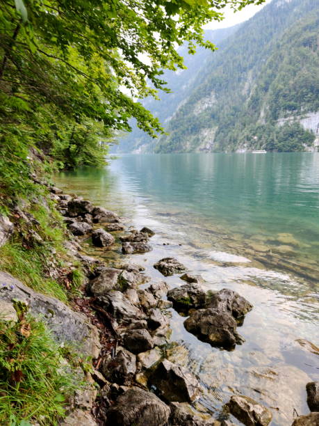 istock Beautiful outlook from a mountain at Berchtesgaden, Germany 1263783687