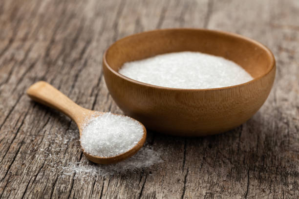 istock monosodium glutamate, MSG on wooden spoon 1263783938