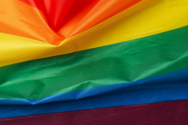istock LGBT rainbow or flag on whole background 1263786036
