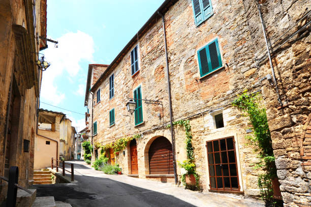 istock Architecture of medieval Italian city 1263819417