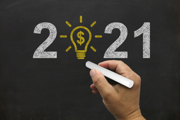 istock New year 2021 business idea concept blackboard 1263831558