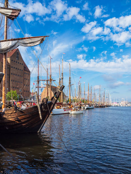 istock Windjammer on the Hanse Sail in Rostock, Germany 1263831987