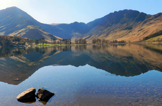 istock Reflection on Buttermere lake in The Lake, District, UK 1263832023