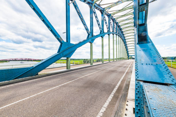 istock Old IJsselbrug over the river IJssel between Zwolle and Hattem 1263833547