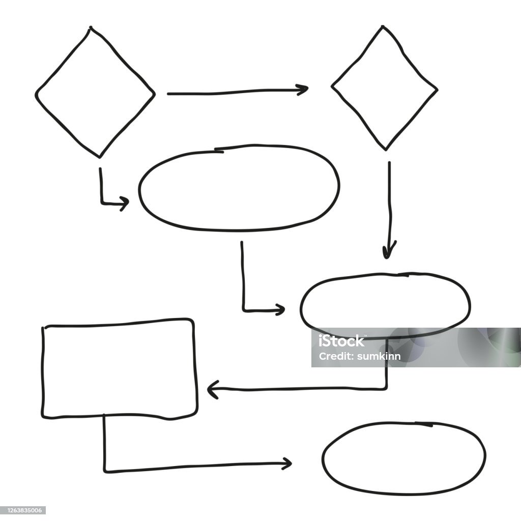 Flowchart Abstract Stock Image Landscape Abstract Flowchart Vector Stock Illustration - Download Image Now ...