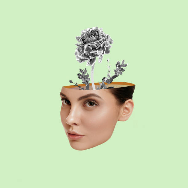 istock Modern design. Contemporary art collage. 1263835132