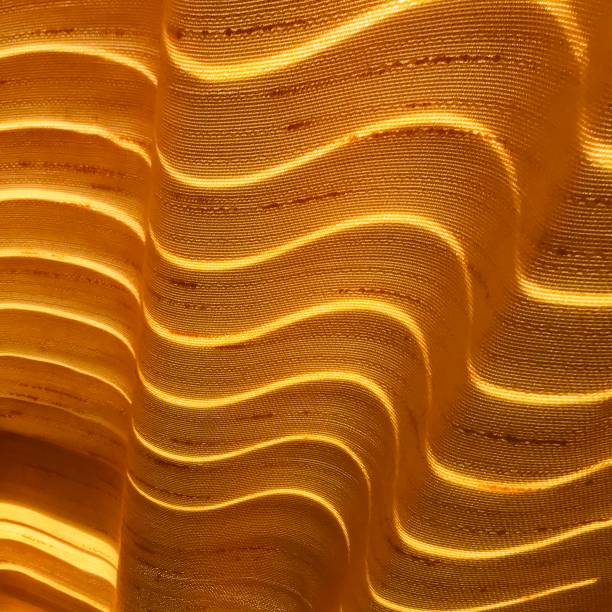 istock Sunny yellow curtain II 1263841534