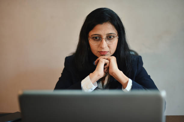 istock Woman working on laptop in her office 1263843772