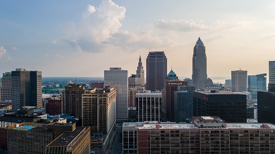 View of the Cleveland Ohio