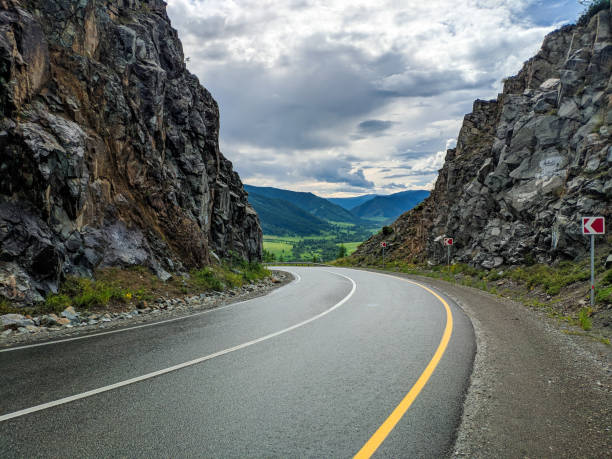 istock Road to the great mountain 1263849961