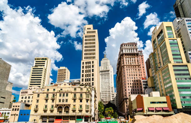 istock Buildings in Downtown Sao Paulo, Brazil 1263850191