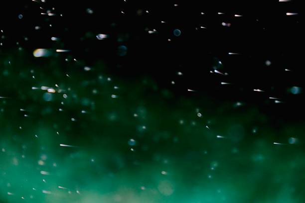 istock Blurred images and bokeh made from water droplets texture background 1263856348