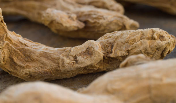 istock Macro shot of ginger roots 1263857796