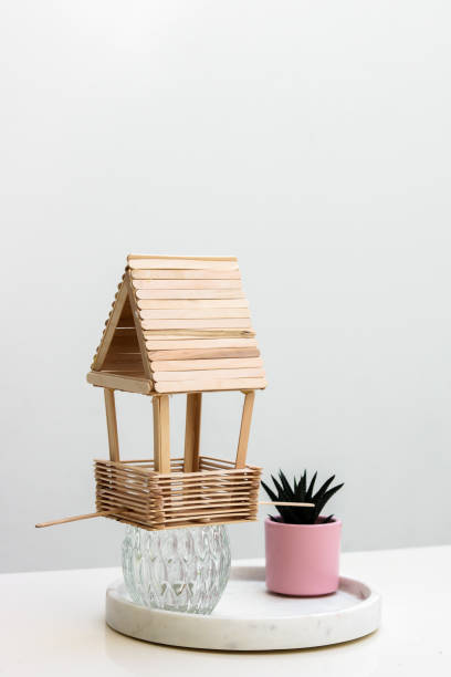 10+ Popsicle Stick Building Stock Photos, Pictures & Royalty-Free