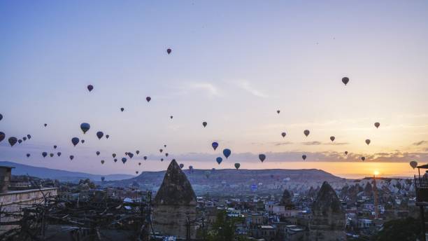 istock Sunrise Hot Air Balloons in Cappadocia 1263867873