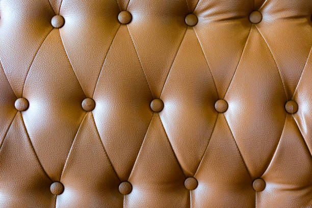 istock Brown​ color​ sofa​ texture.​ Pattern​ and​ surface  of​ luxury  sofa​ leather. 1263873287