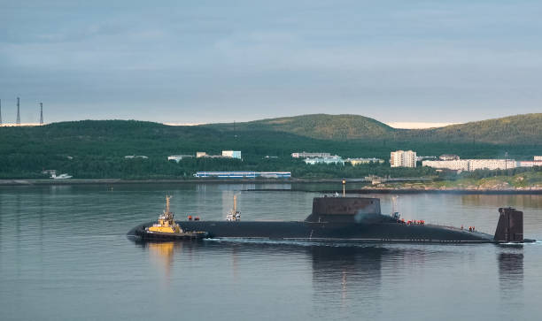 istock Russian nuclear submarine Dmitry Donskoy. 1263891279
