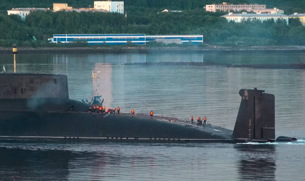 istock Russian nuclear submarine Dmitry Donskoy. 1263891294