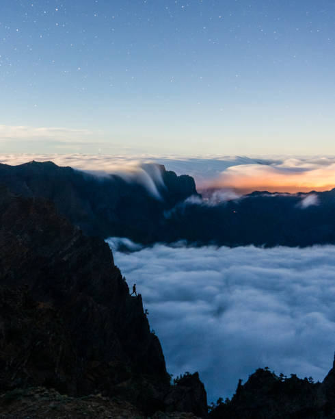 istock Cloud covered valley, La Palma, Canary Islands, Spain 1263891758