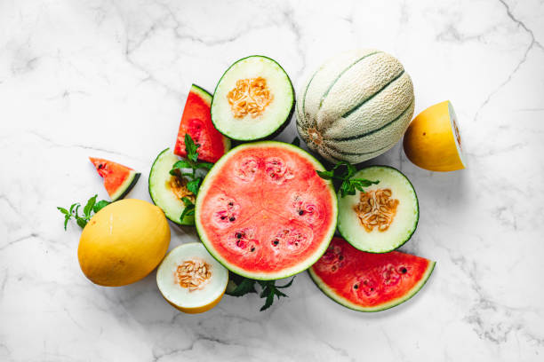 Exotic tropical fruits