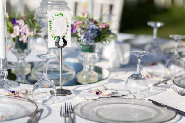 istock Decorated Table For a Wedding Ceremony, Wedding Organization 1263897727