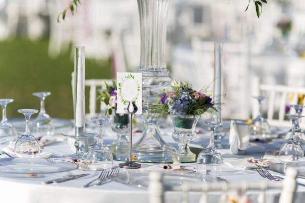 istock Decorated Table For a Wedding Ceremony, Wedding Organization 1263897793