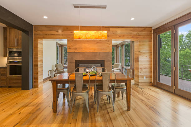 istock Modern home with informal dining area 1263902306
