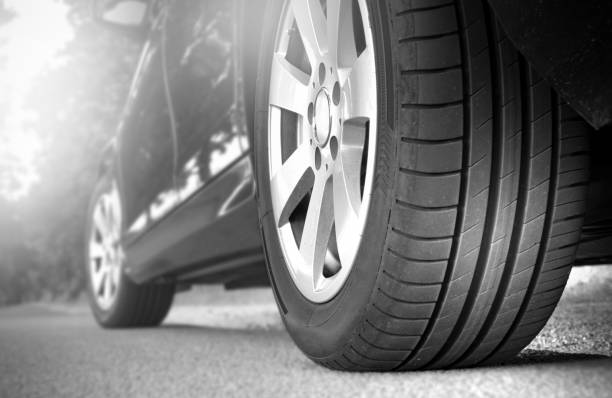 istock New tire and rim 1263906989