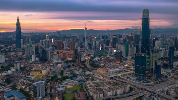 istock Blue Hour of Kuala Lumpur. 1263914594