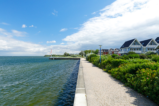 Holiday home settlement at the marina of Rechlin